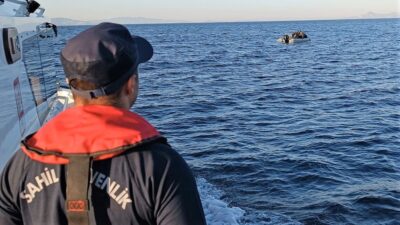 Didim ilçesinde yaşanan iki ayrı düzensiz göçmen olayında toplamda 34