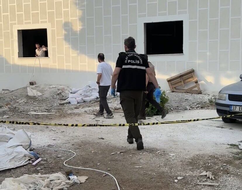 Aydın’ın İncirliova ilçesinde bir cami inşaatında meydana gelen iş kazasında