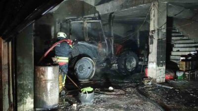 Samsun’un Bafra ilçesindeki Kızılırmak Sanayi Sitesi’nde meydana gelen yangın, endişe