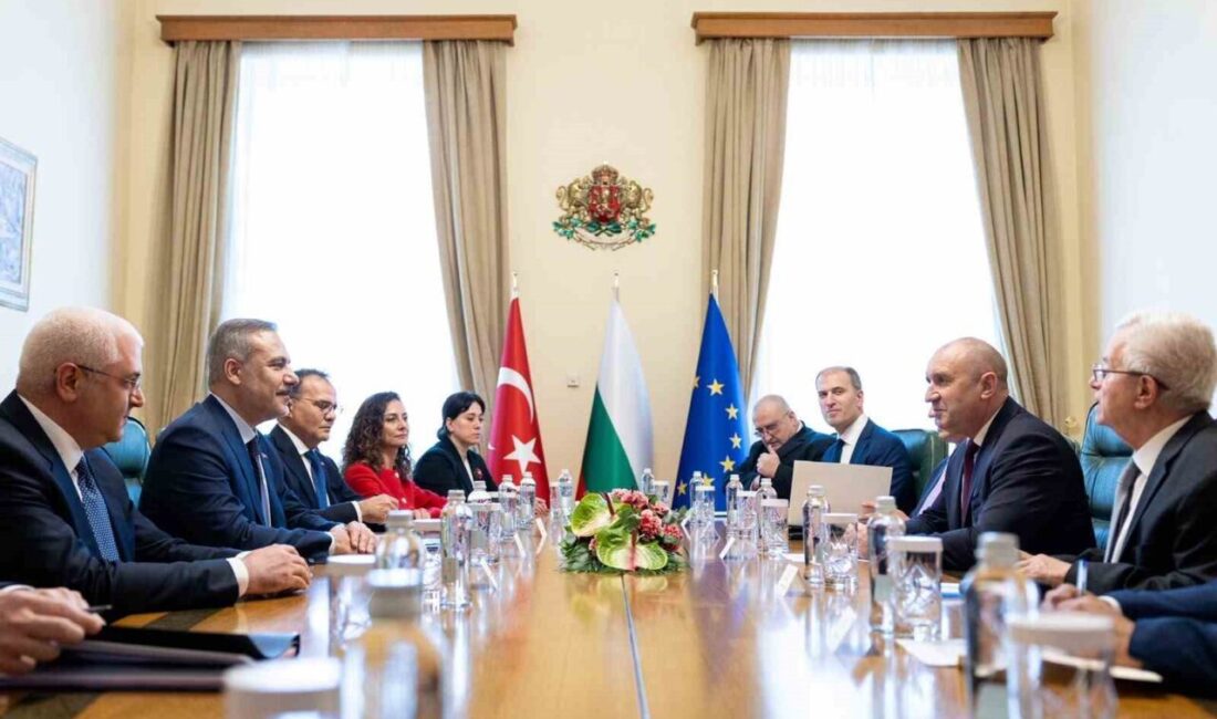 Türkiye’nin Dışişleri Bakanı Hakan Fidan, Bulgaristan ziyaretinde Başbakan Rumen Radev