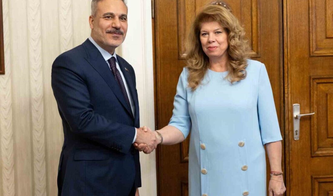 Türkiye Dışişleri Bakanı Hakan Fidan, Bulgaristan’ın başkenti Sofya’da Bulgaristan Cumhurbaşkanı