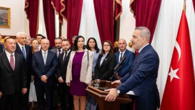 Türkiye’nin Dışişleri Bakanı Hakan Fidan, Bulgaristan ziyareti kapsamında Bulgaristan’daki Türk