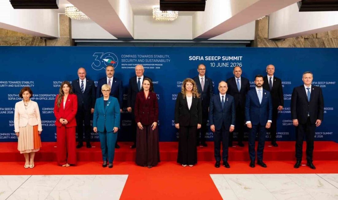 Dışişleri Bakanı Hakan Fidan, Bulgaristan’ın başkenti Sofya’da gerçekleştirilen Güneydoğu Avrupa