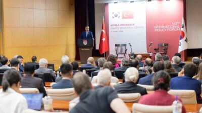 Türkiye Dışişleri Bakanı Hakan Fidan, Seul’de Kore Üniversitesi tarafından düzenlenen