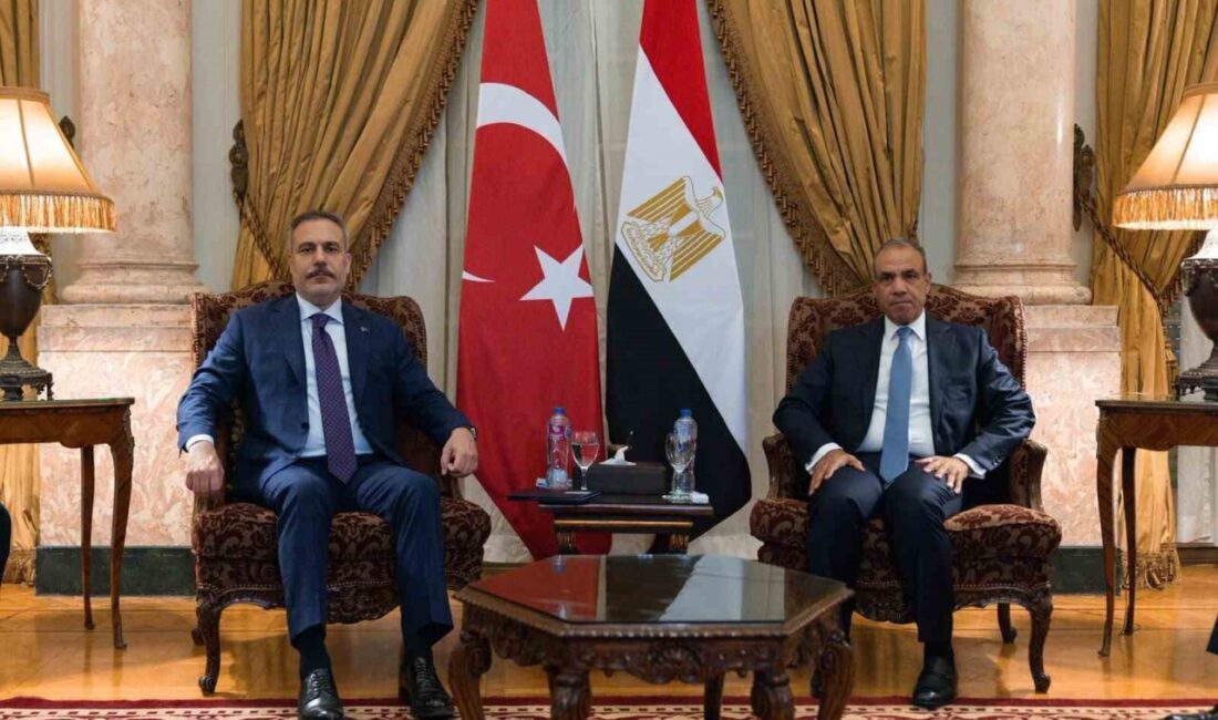 Türkiye’nin Dışişleri Bakanı Hakan Fidan, Mısır’ı ziyaretinde Mısır Dışişleri Bakanı