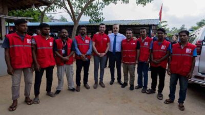 Dışişleri Bakanı Hakan Fidan, Cox’s Bazar şehrindeki Rohingya mülteci kamplarını