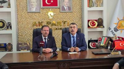 Milli Eğitim Bakanı Yusuf Tekin, Yozgat’taki ziyareti sırasında AK Parti