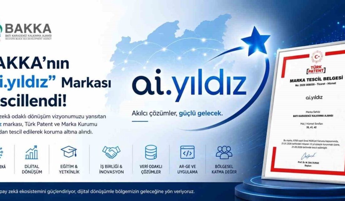 Batı Karadeniz Kalkınma Ajansı, “ai.yıldız” markasının Türk Patent ve Marka