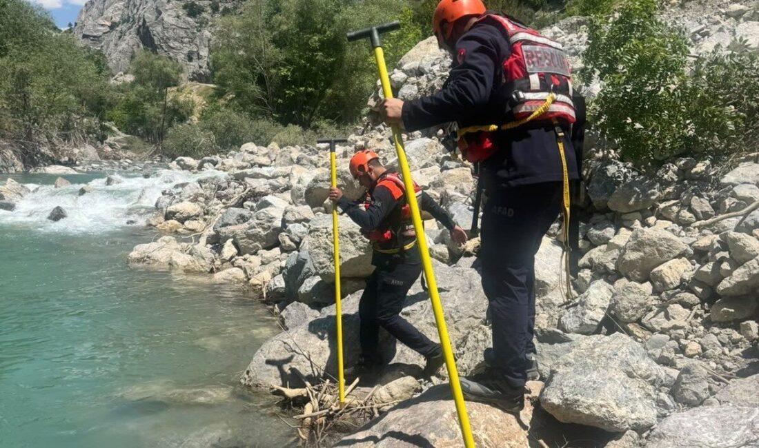 Kahramanmaraş’ta balık tutarken dengesini kaybeden ve Ceyhan Nehri’ne düşen Sekman