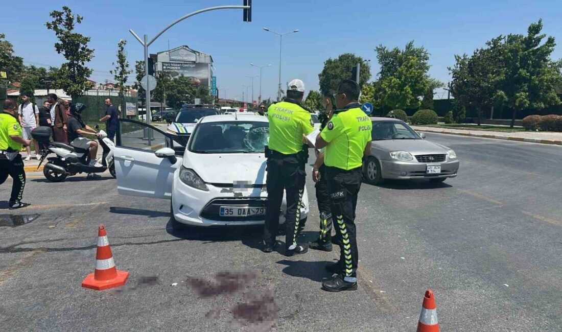 Balıkesir’de bugün öğle saatlerinde, Gazi Bulvarı’nda meydana gelen trafik kazasında,