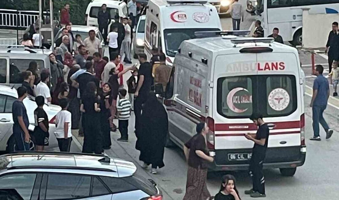 Ankara’nın Akyurt ilçesinde bulunan bir apartman dairesinin balkonundan düşen 1