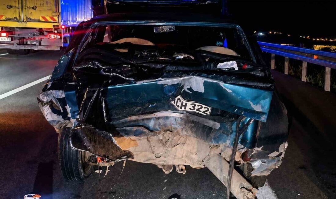 Kırıkkale’de bir otomobilin bankette durmasıyla meydana gelen arıza sonucu başka