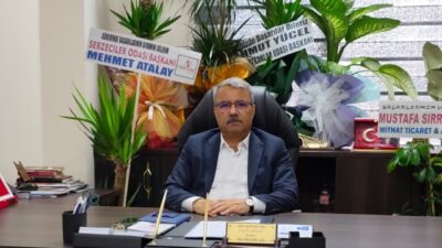 Adıyaman Esnaf ve Sanatkarlar Odaları Birliği Başkanı Ziya Duranay, vergi
