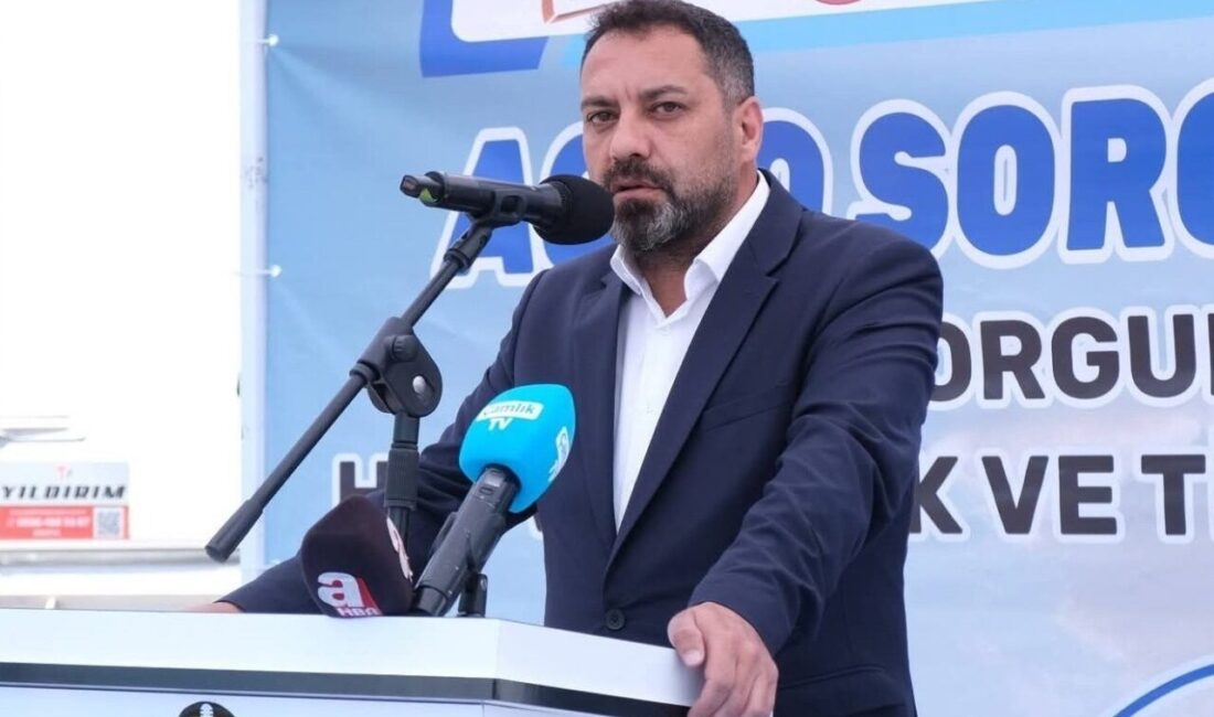 Sorgun Belediye Başkanı Mustafa Erkut Ekinci, Sorgun’da gerçekleştirilen tarım fuarına