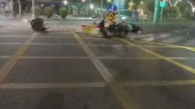 Batman’da meydana gelen trafik kazasında, akşam saatlerinde Turgut Özal Bulvarı