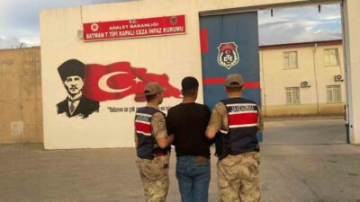 Batman’da hapis cezaları kesinleşmiş 38 kişi, jandarma tarafından yakalanarak cezaevine