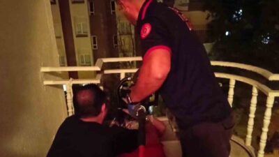 Batman merkez Kültür Mahallesi’nde 4 yaşındaki bir kız çocuğu, balkon