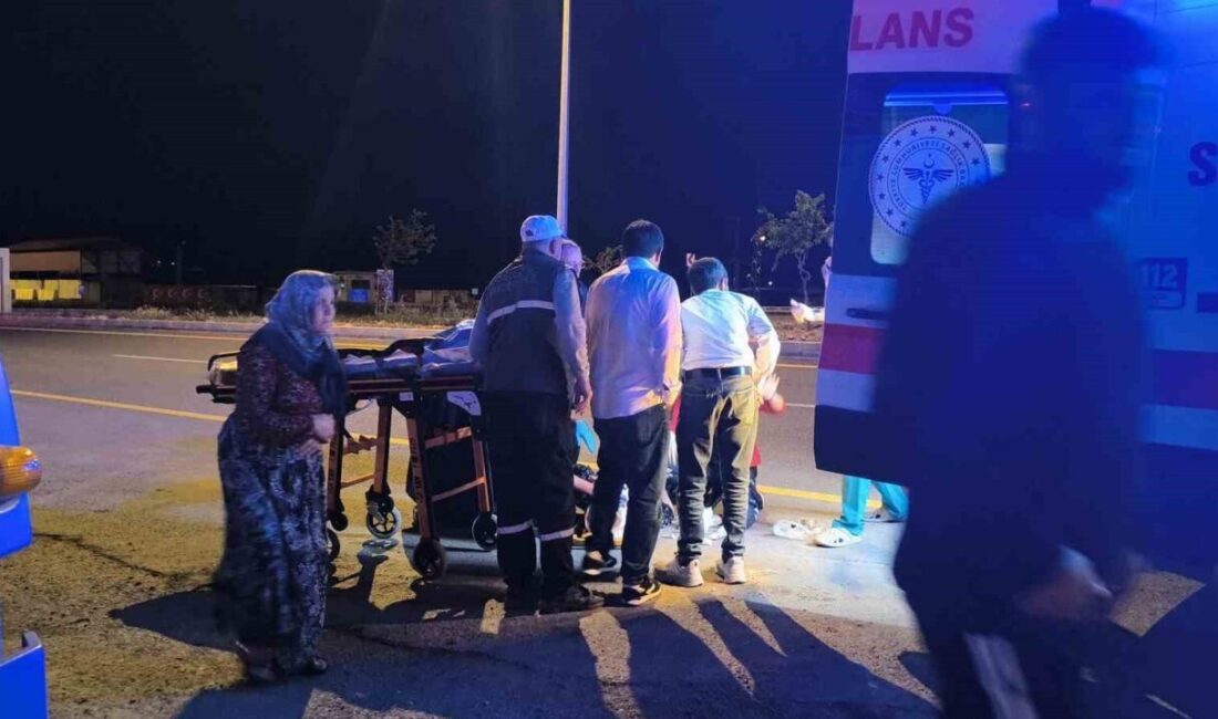 Batman ilinde bir düğünden dönen bir ailenin içinde bulunduğu hafif