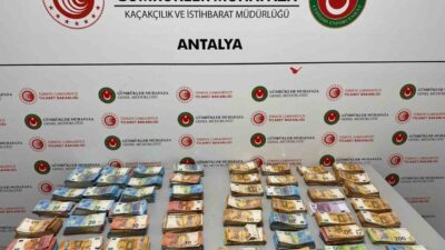 Bebek bezleri içine gizlenmiş olarak bulunan 20 milyon liradan fazla