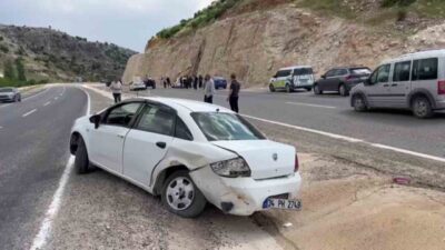 Besni ilçesinde meydana gelen trafik kazasında 2 kişi yaralandı. Olay,