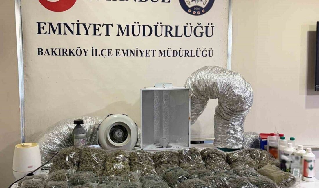 İstanbul Beylikdüzü’nde gerçekleştirilen bir uyuşturucu operasyonunda, 4 kilogram marihuana ele