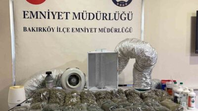 İstanbul Beylikdüzü’nde gerçekleştirilen bir uyuşturucu operasyonunda, 4 kilogram marihuana ele