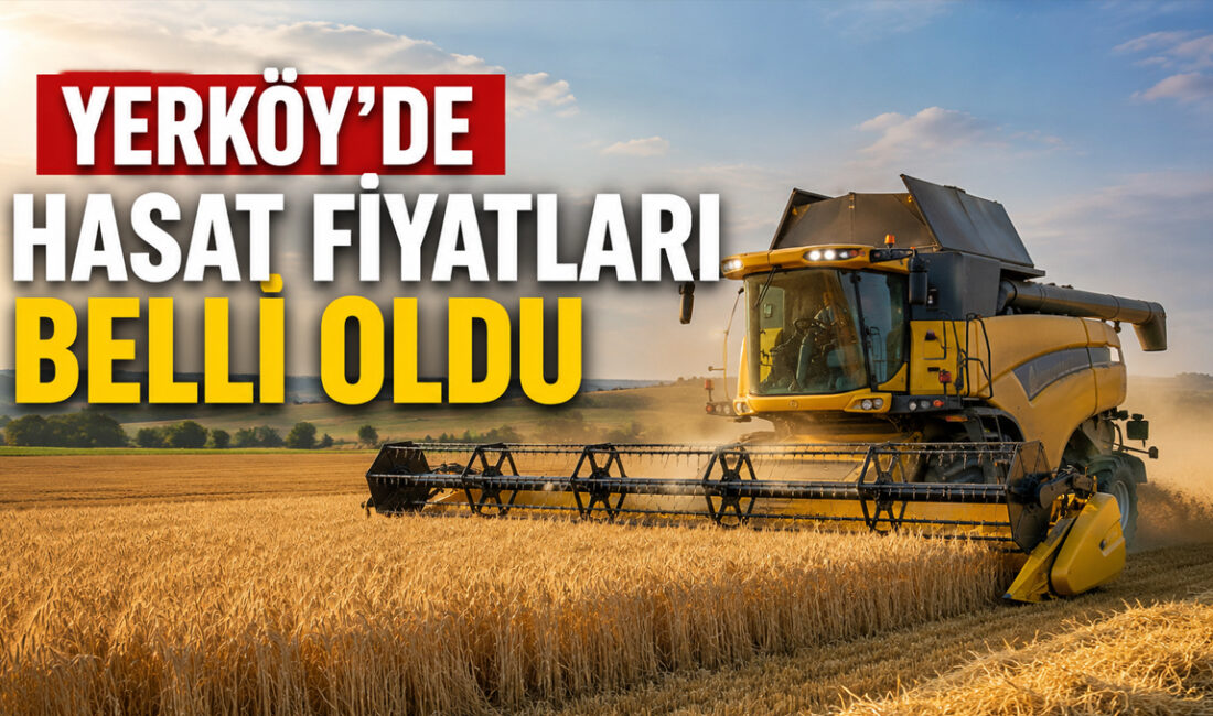 Hasat sezonunun yaklaşmasıyla birlikte Yerköylü üreticilerin merakla beklediği haber geldi.
