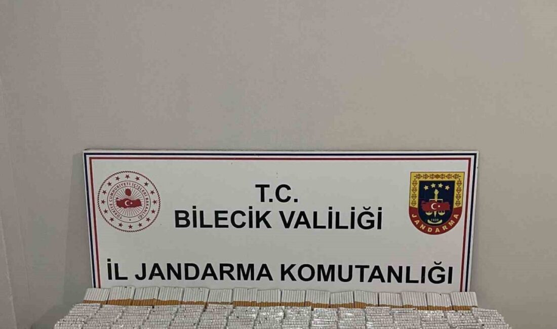 Pazaryeri ilçesinde, Bilecik İl Jandarma Komutanlığı Kaçakçılık ve Organize Suçlarla