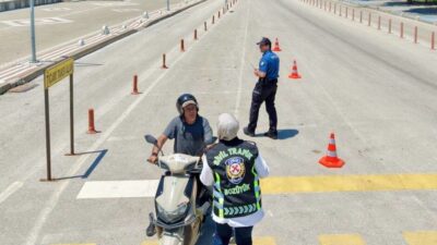 Bilecik’in Bozüyük ilçesinde, Bozüyük İlçe Emniyet Müdürlüğü tarafından drone destekli