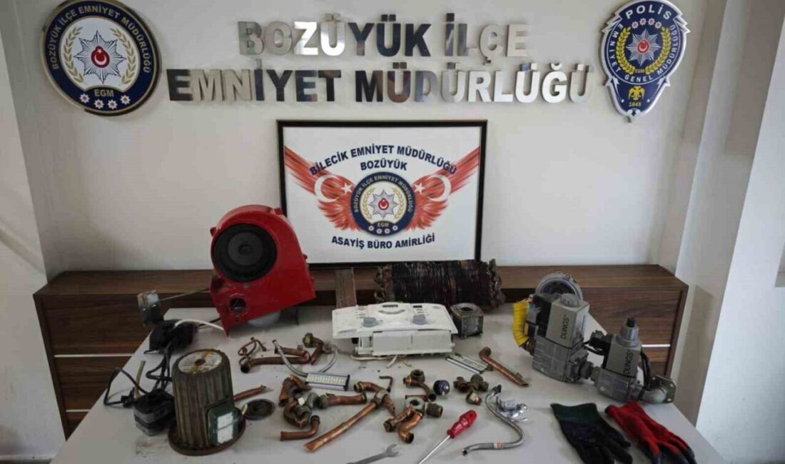 Bozüyük ilçesinde bulunan bir metruk binada gerçekleşen hırsızlık girişimi sonucunda