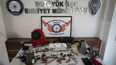 Bozüyük ilçesinde bulunan bir metruk binada gerçekleşen hırsızlık girişimi sonucunda