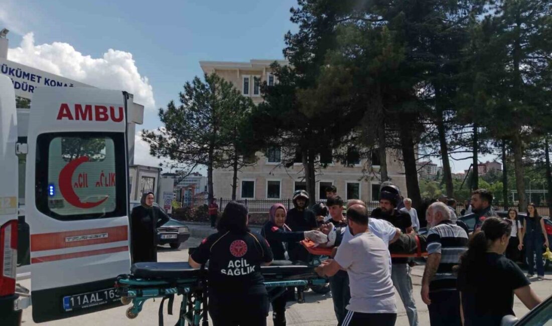 Bilecik’te bir yayaya otomobil çarptı, yaralı hastaneye kaldırıldı. Olay, Bilecik