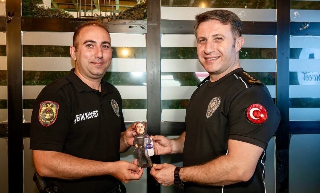 Bilecik’te görev yapmakta olan Polis Memuru Metin Danabaş için veda