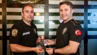Bilecik’te görev yapmakta olan Polis Memuru Metin Danabaş için veda