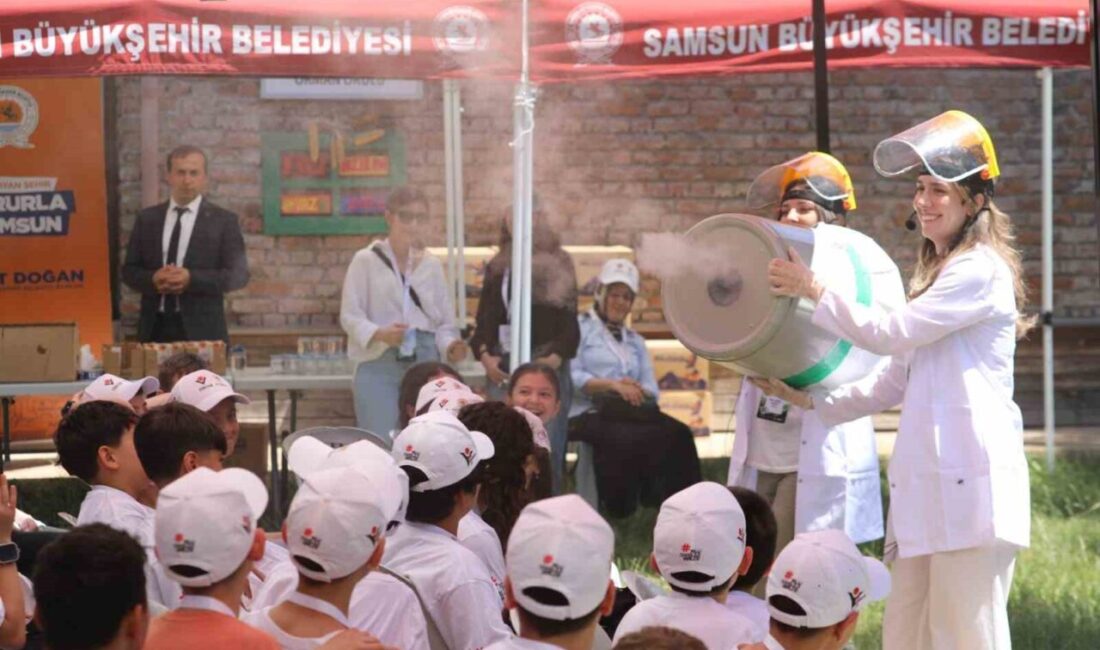 Samsun Büyükşehir Belediyesi ve TÜBİTAK iş birliğinde hayata geçirilen “Bilim