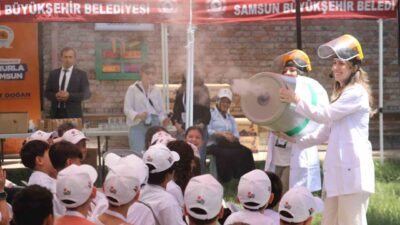 Samsun Büyükşehir Belediyesi ve TÜBİTAK iş birliğinde hayata geçirilen “Bilim