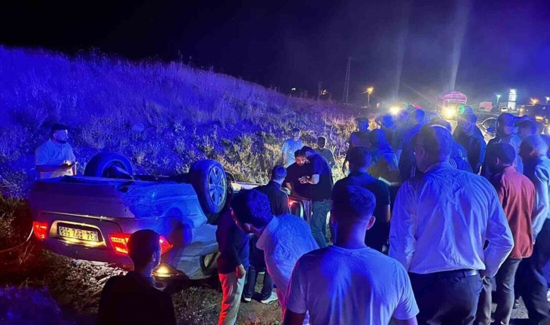 Bingöl ilinde meydana gelen trafik kazasında bir kişi yaralandı. Kazanın,