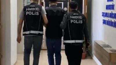 Bingöl ilinde polis ekipleri tarafından yürütülen uyuşturucuyla mücadele operasyonunda tutuklanan