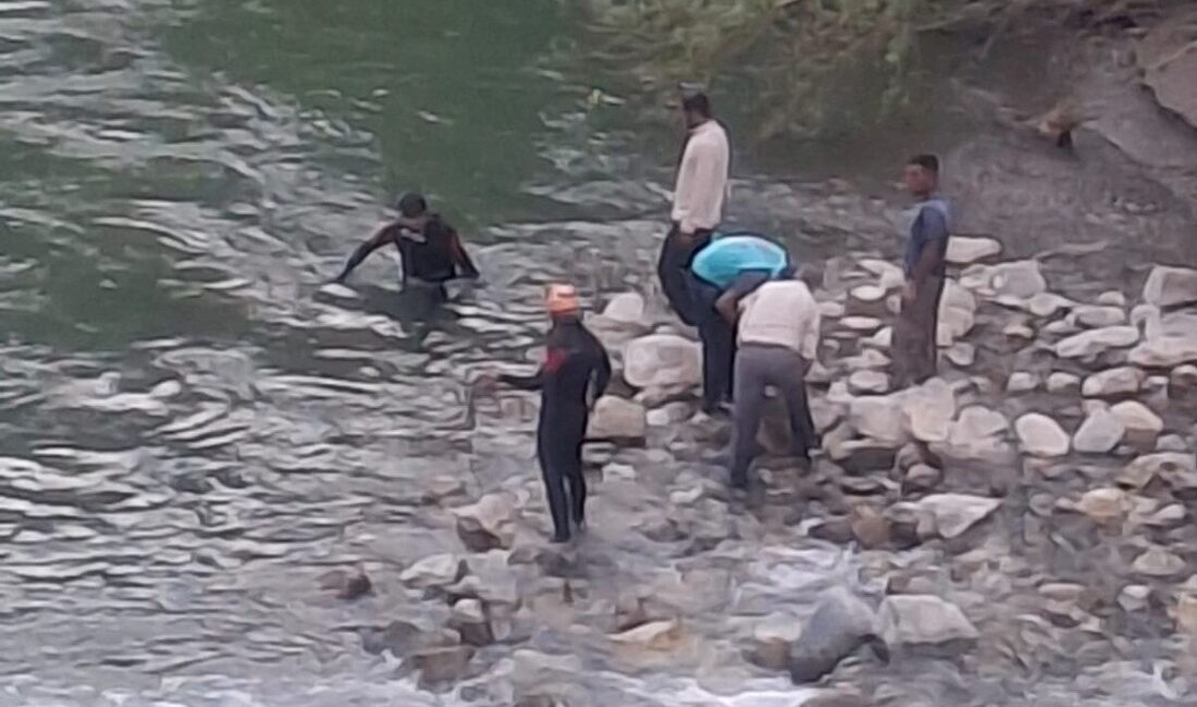 Bitlis’in Mutki ilçesinde, dereye giren 3 kardeşten biri hayatını kaybetti,