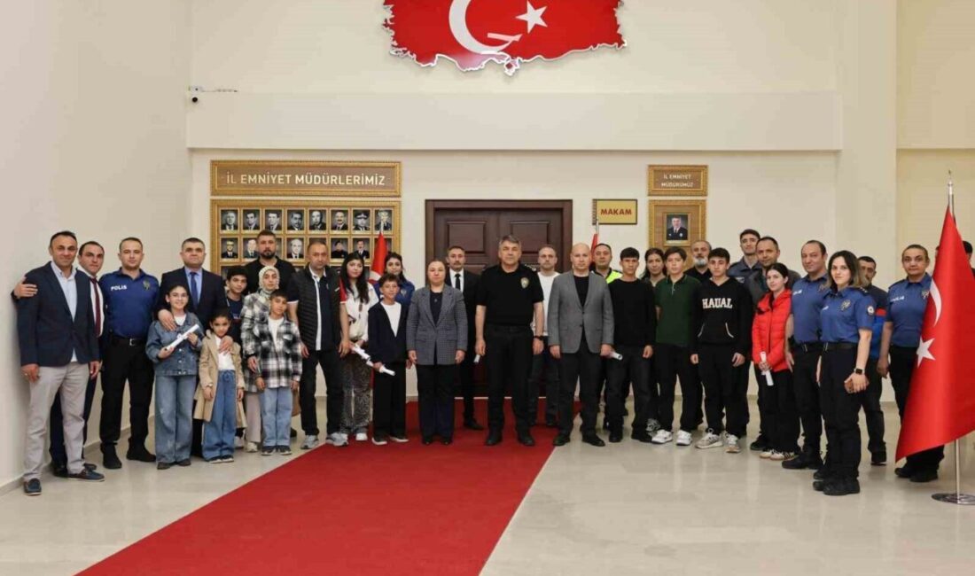 Erzurum İl Emniyet Müdürü Onur Karaburun, “Çocuklar Bizim Geleceğimiz, Biz