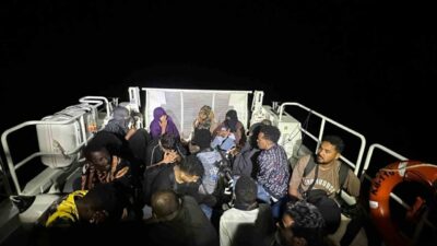 Muğla’nın Bodrum ilçesi açıklarında Yunanistan adalarına yasa dışı rotalardan gitmeye