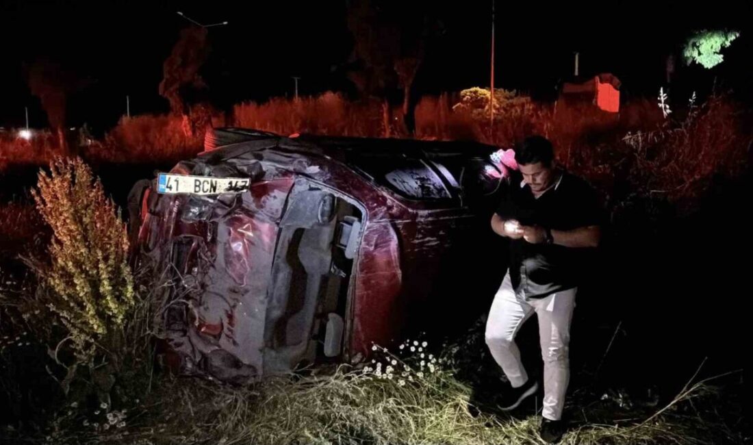 Bolu’da, D-100 karayolunda meydana gelen bir trafik kazasında, sürücüsünün kontrolünden
