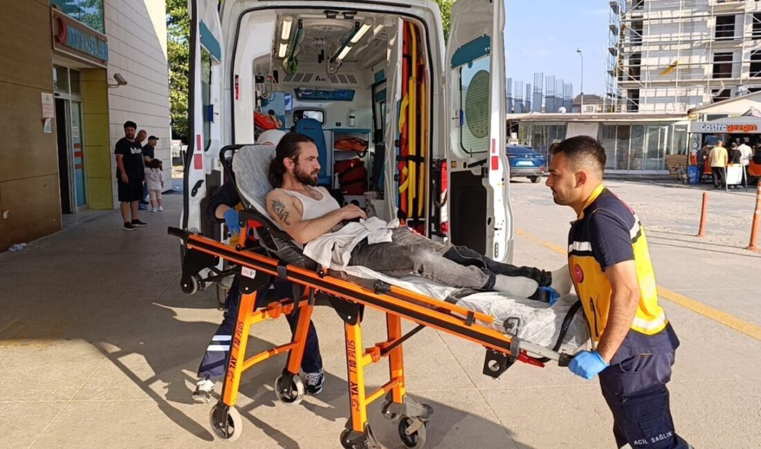 Bursa’nın İnegöl ilçesinde alacak meselesi yüzünden meydana gelen bıçaklı kavgada