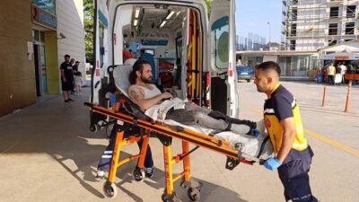 Bursa’nın İnegöl ilçesinde alacak meselesi yüzünden meydana gelen bıçaklı kavgada