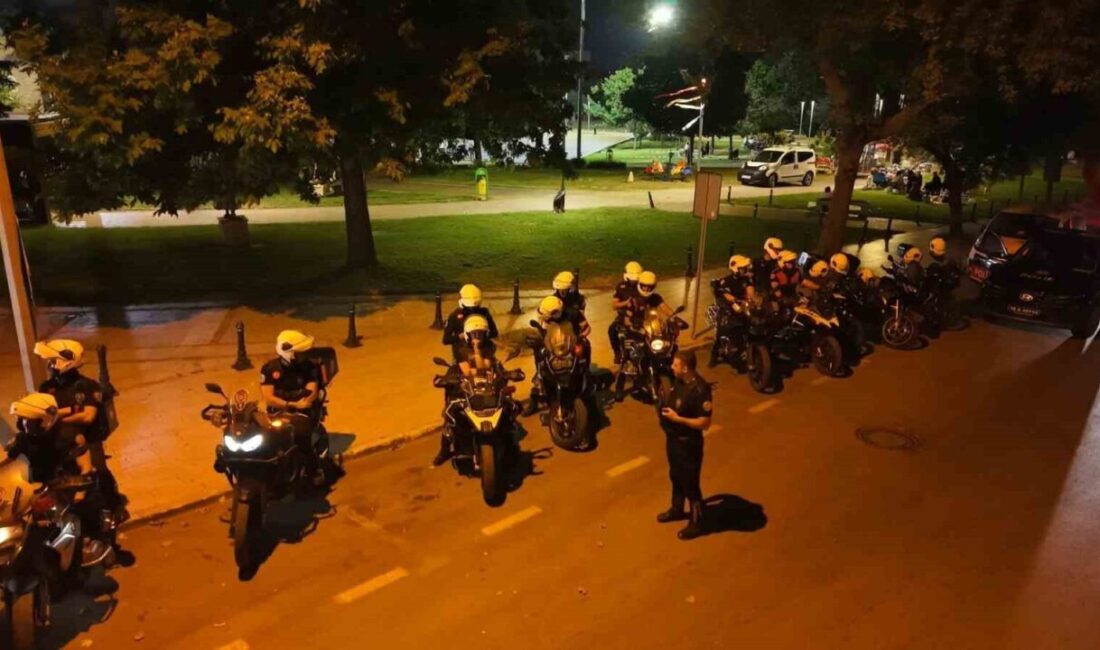 Bursa Emniyet Müdürlüğü ekipleri, kent genelinde asayişi sağlamak ve suçlulara