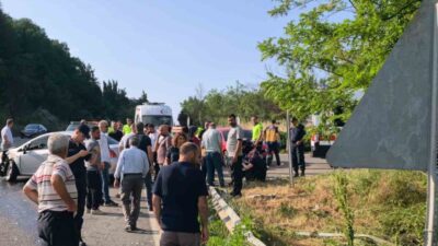 Bursa’nın Kestel ilçesinde meydana gelen trafik kazasında 6 kişi yaralandı.