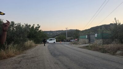 Bursa’da meydana gelen trafik kazasında, bir otomobilin elektrik direğine çarpması