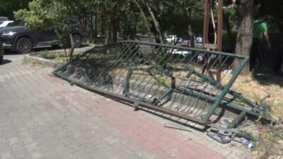 İstanbul’un Büyükçekmece ilçesinde, bir veli çocuğunu ortaokul sınavına yetiştirmek için