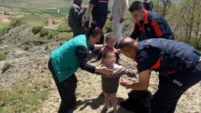 Çorum’da, Karahisar köyünde kaybolan iki küçük çocuk, AFAD ve jandarma