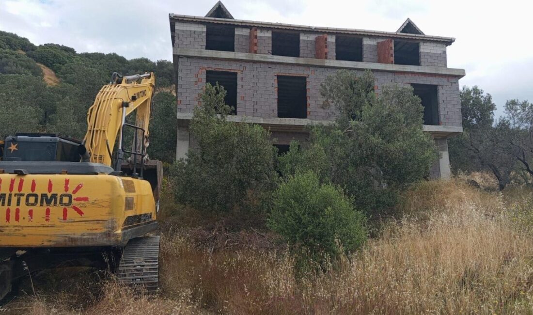 Çanakkale’de, İl Özel İdaresi Yapı Kontrol Müdürlüğü tarafından yürütülen çalışmalar